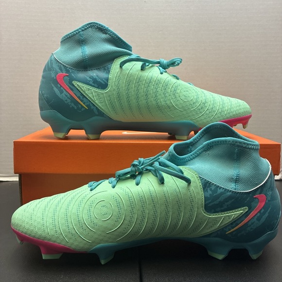 Nike Phantom Luna 2 Academy LV8 MG High-Top Soccer Cleats Mens Size 12 - Picture 4 of 16